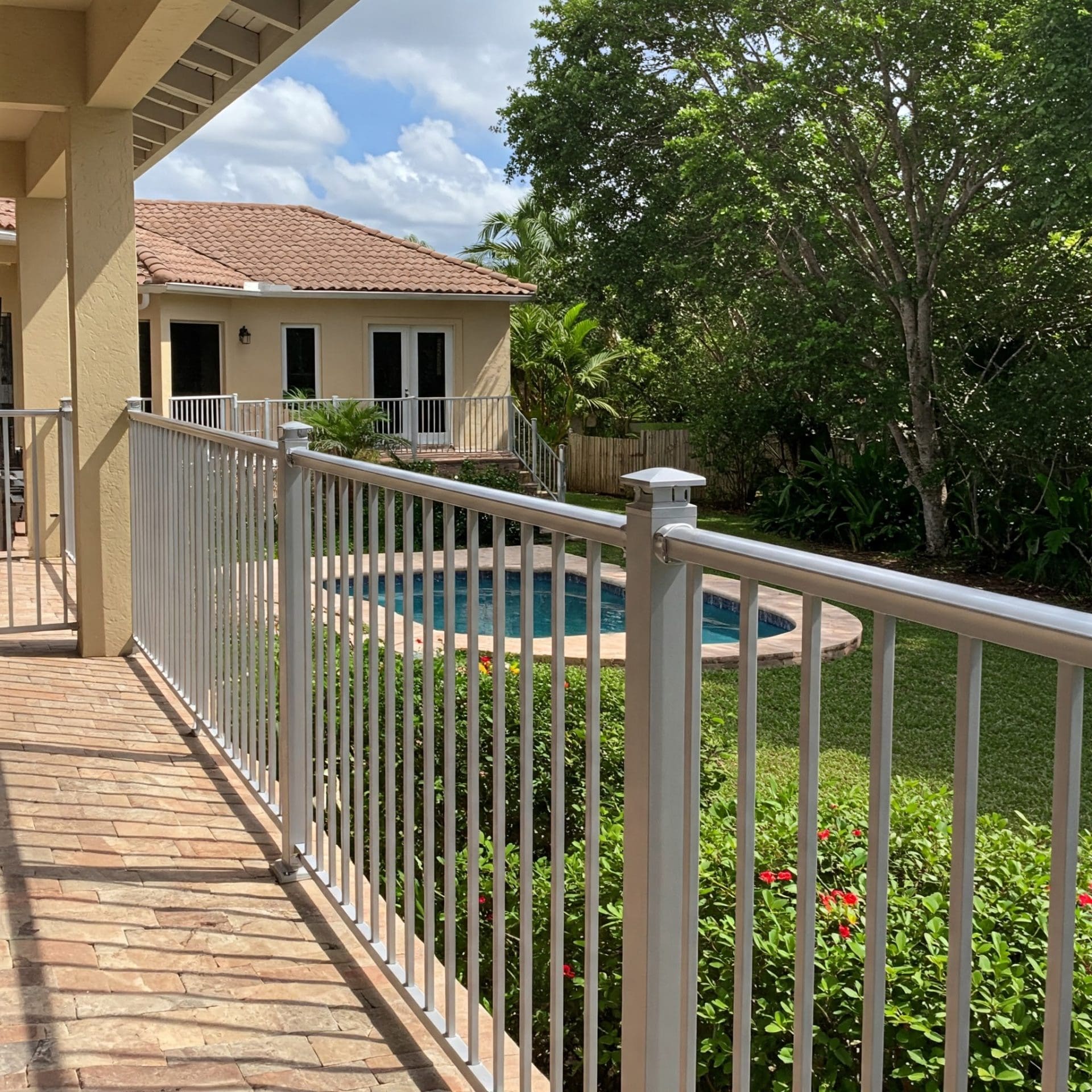 Aluminum railings offer a low-maintenance alternative with long-lasting protection. Aluminum railings offer a low-maintenance alternative with long-lasting protection.